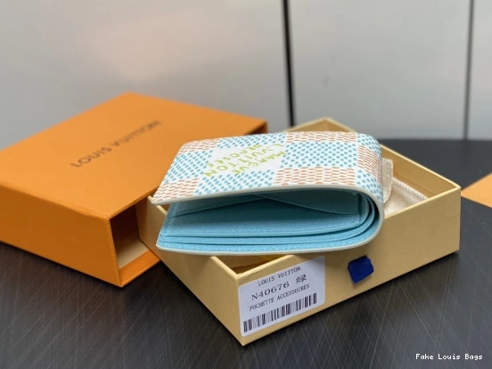 Repzbay VUITTON LOUIS MULTIPLE WALLET-11.5*9*1.5cm 0730